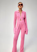 Knitted polo set