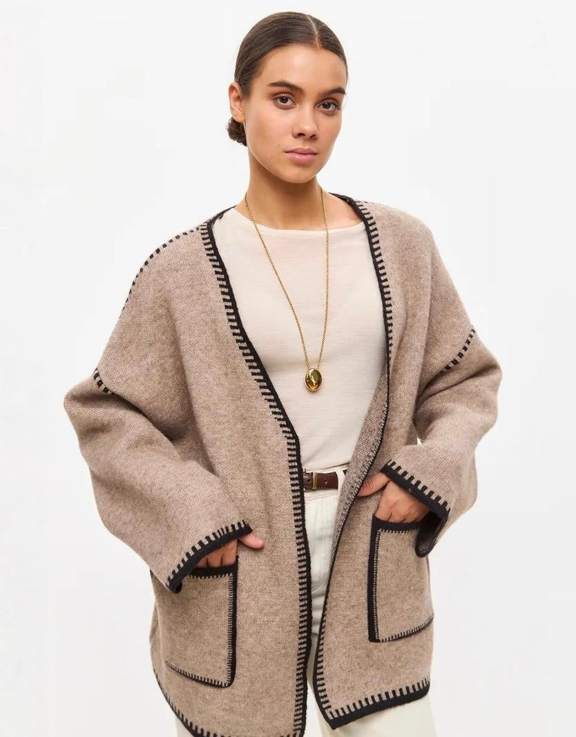 Cashmere-like Cardigan