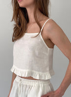 Linen Loungewear Set