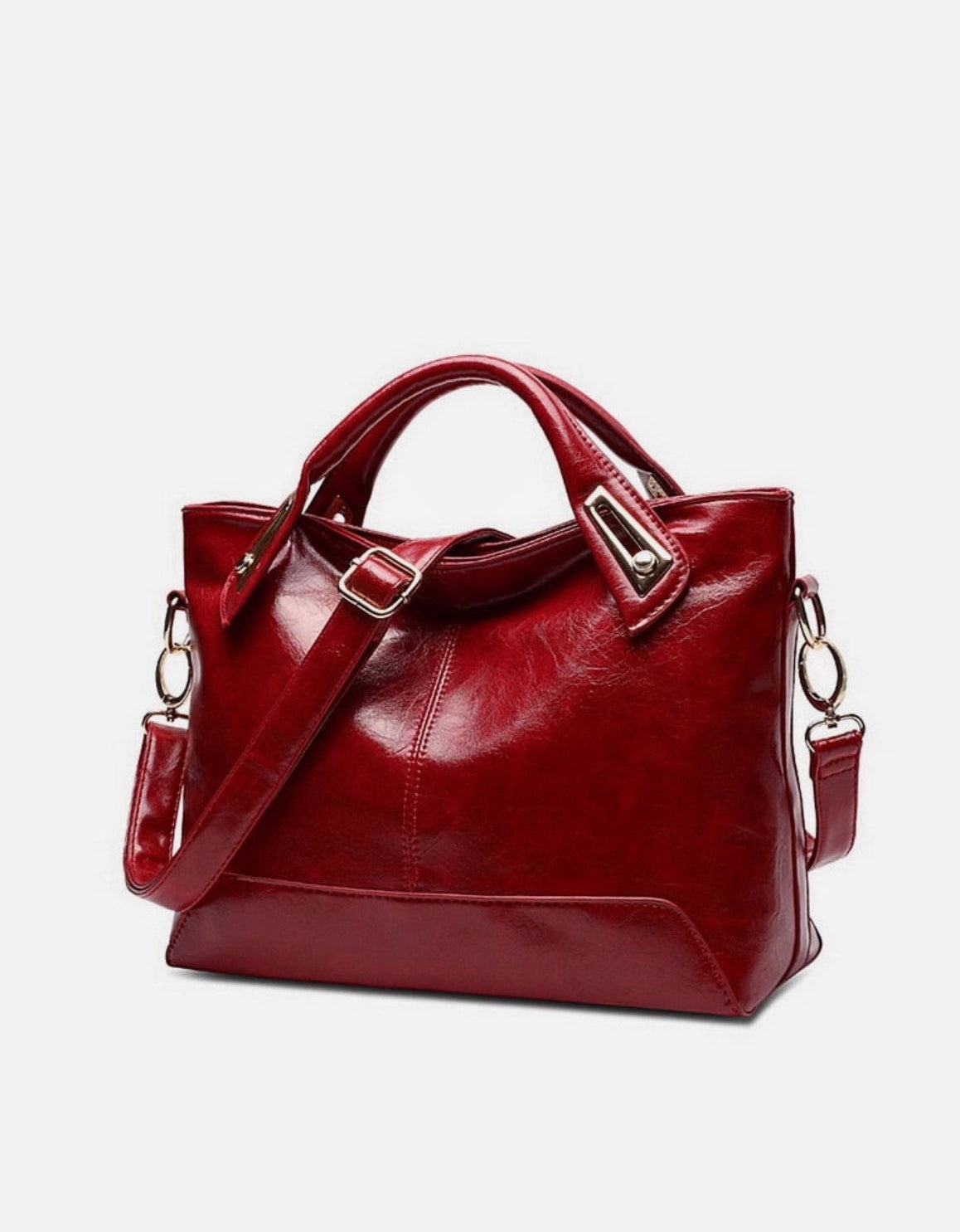 Large Oil Wax Handbag