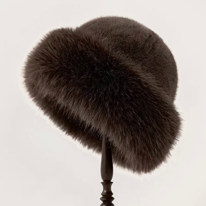 Mongolian Faux fur hat