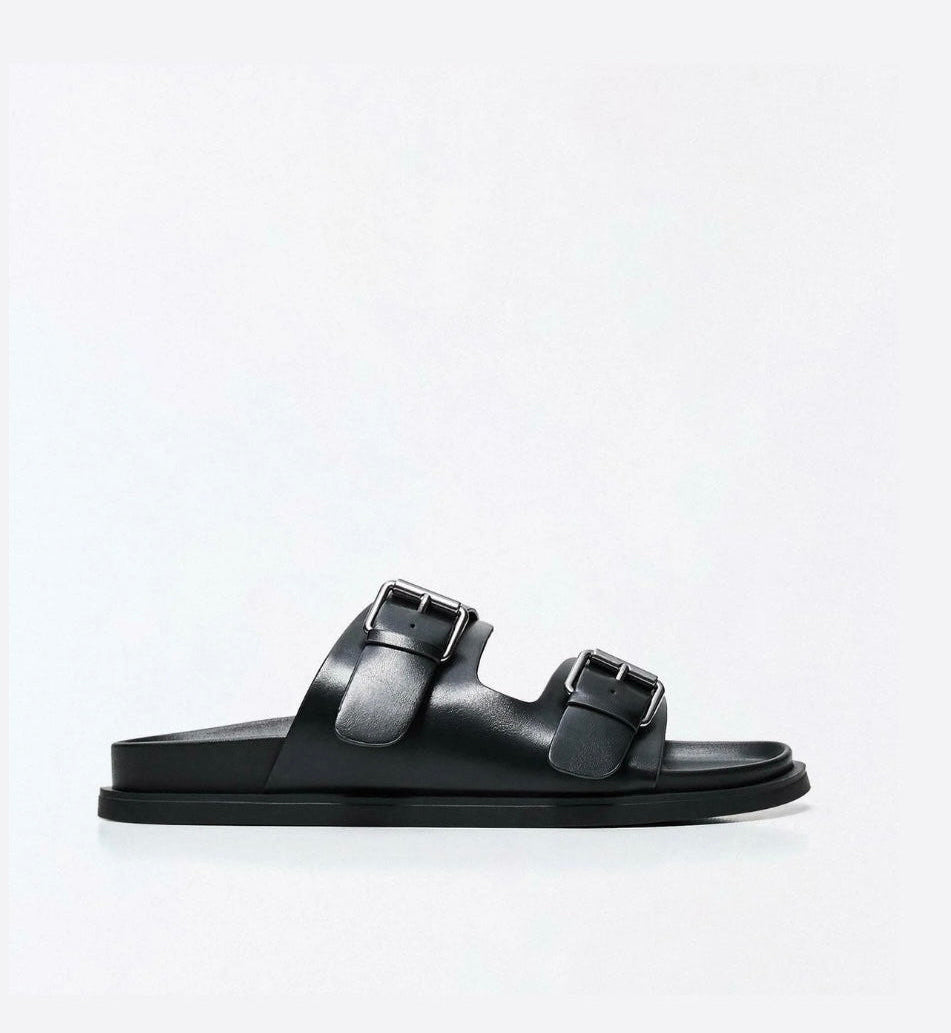 Leather Cowhide Sandals