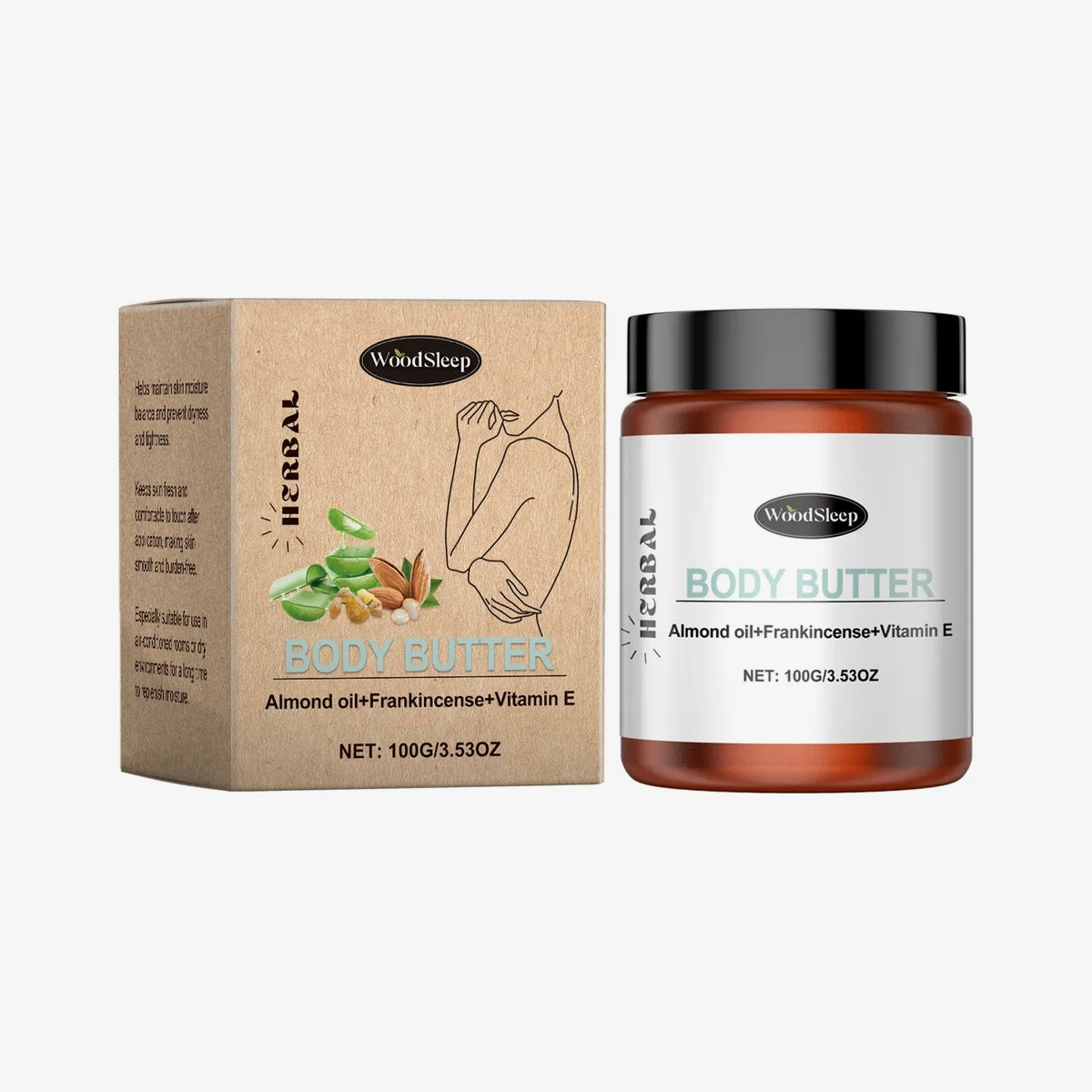 Almond Butter Non-Greasy Body Moisturizer