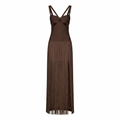 Fierce Cut-Out Tassel Maxi Dress
