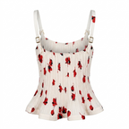 Free Spirit Pleated Floral Two-Piece Set-6