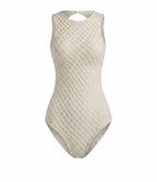 Radiant Knitted Lace-Up One-Piece-6