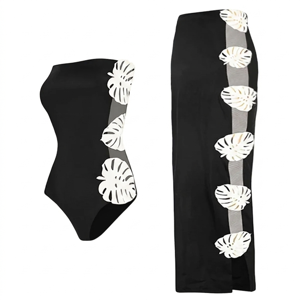 Confident Laser Cut Bikini Set