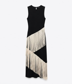 Free Spirit Tassel A-Line Maxi Dress-4