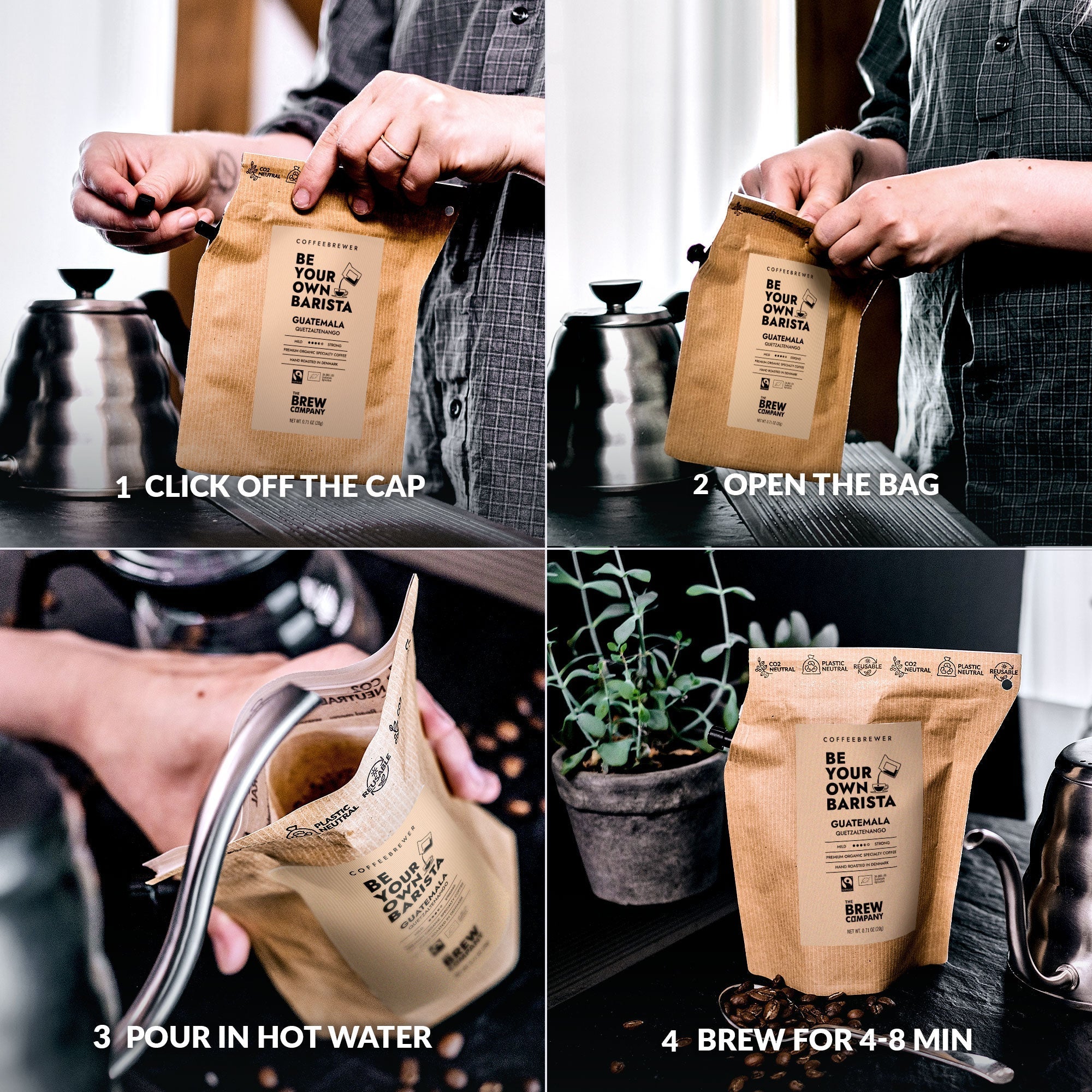 Brazil Coffeebrewer 1pc / 80 pcs