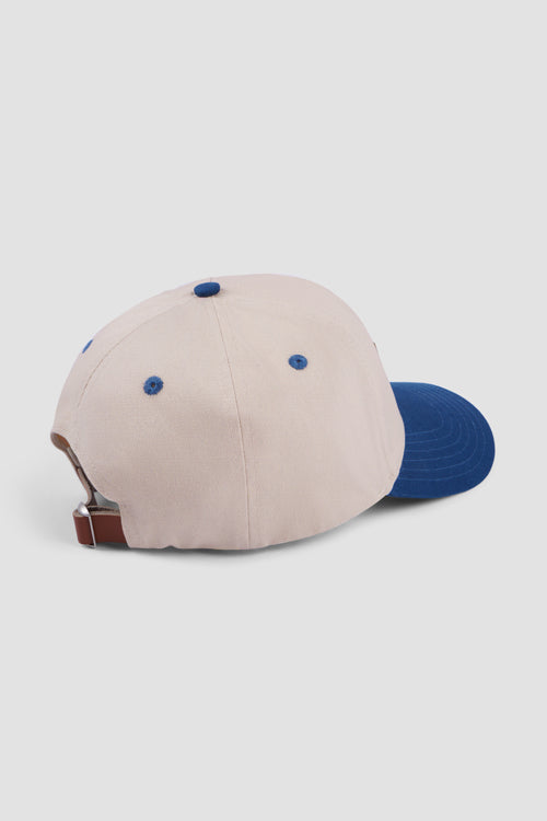 Hideout Leather Label two-tone 6-panel Dad Cap