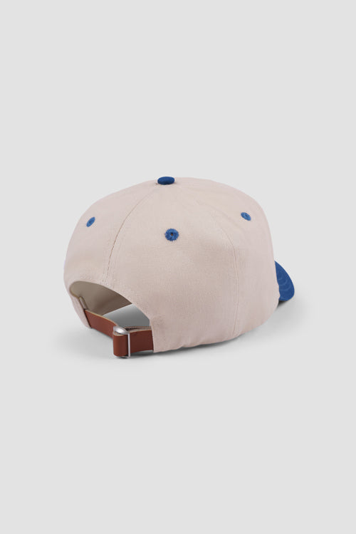 Hideout Leather Label two-tone 6-panel Dad Cap
