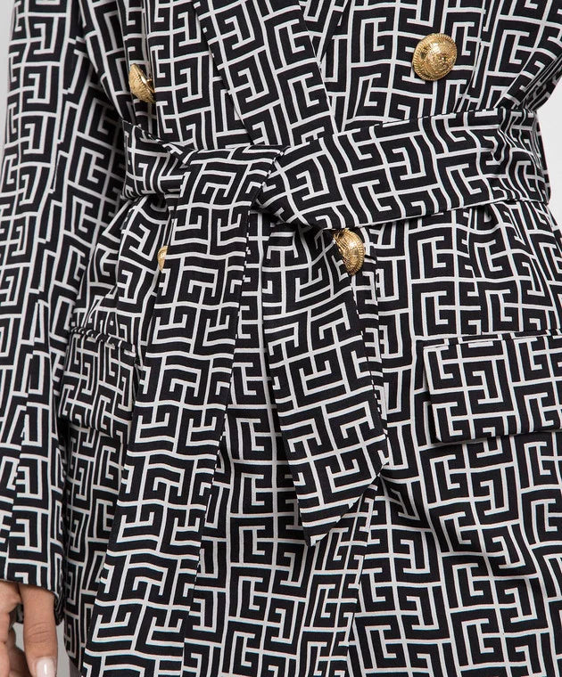 Monogram Trench Coat