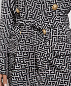 Monogram Trench Coat