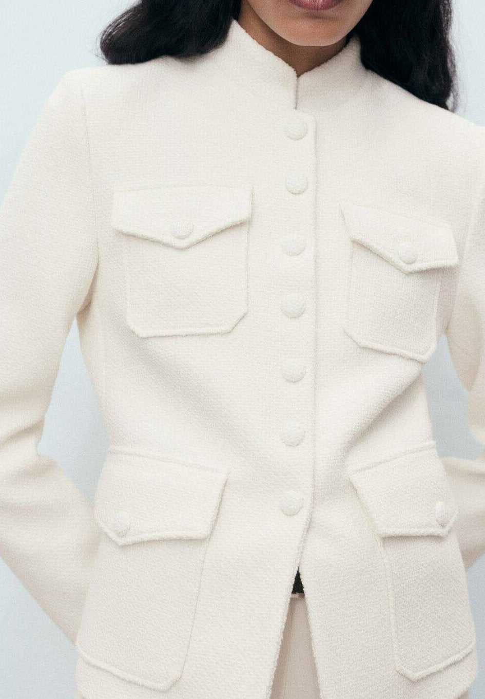 Pocket flap jacket