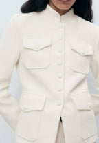 Pocket flap jacket