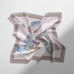 Literary saddle scarf