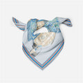 Literary saddle scarf