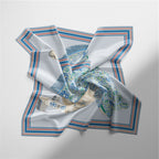 Literary saddle scarf
