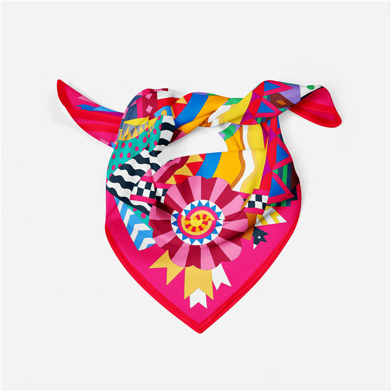 Hand-painted Junma scarf