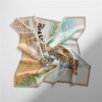 Printed mesh scarf