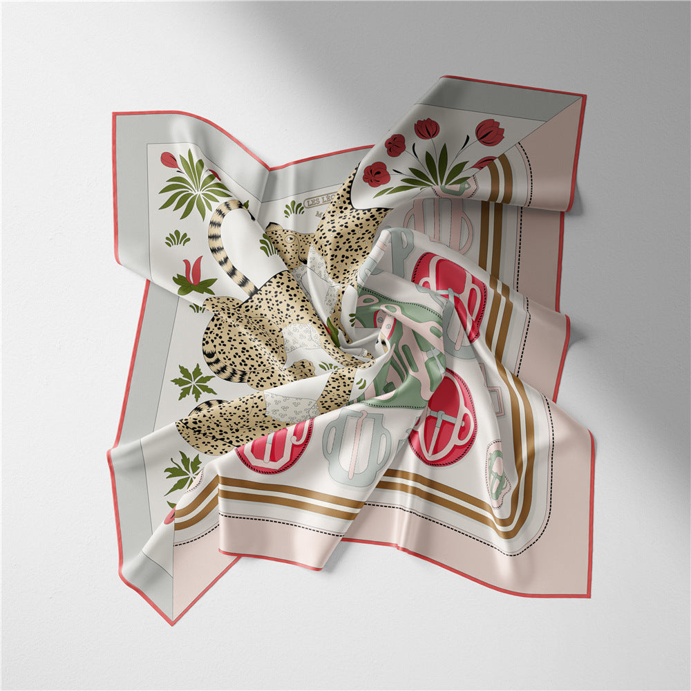Leopard Puzzle Scarf