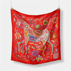 Floral Horse Scarf