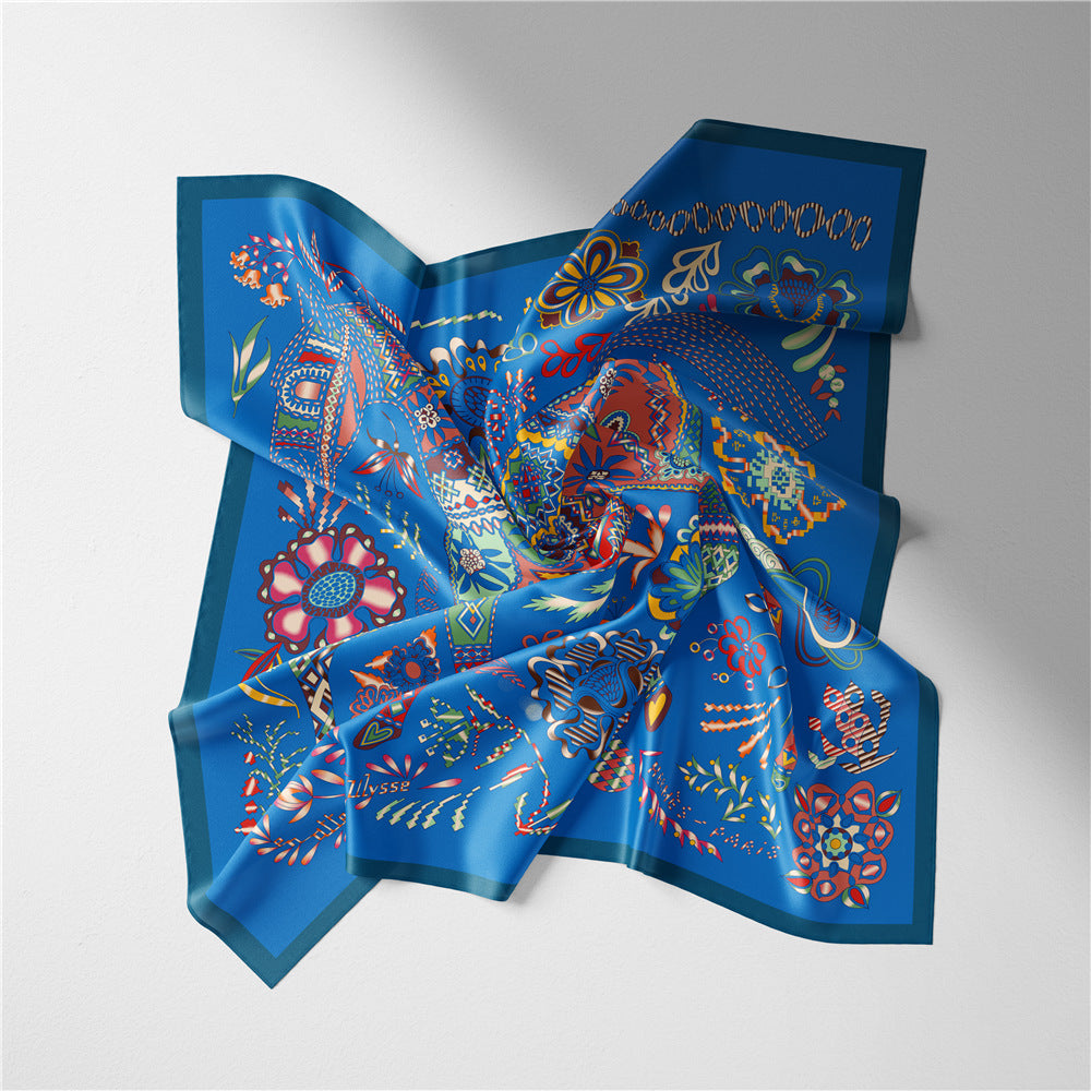 Floral Horse Scarf