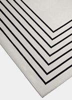 Striped mulberry silk scarf