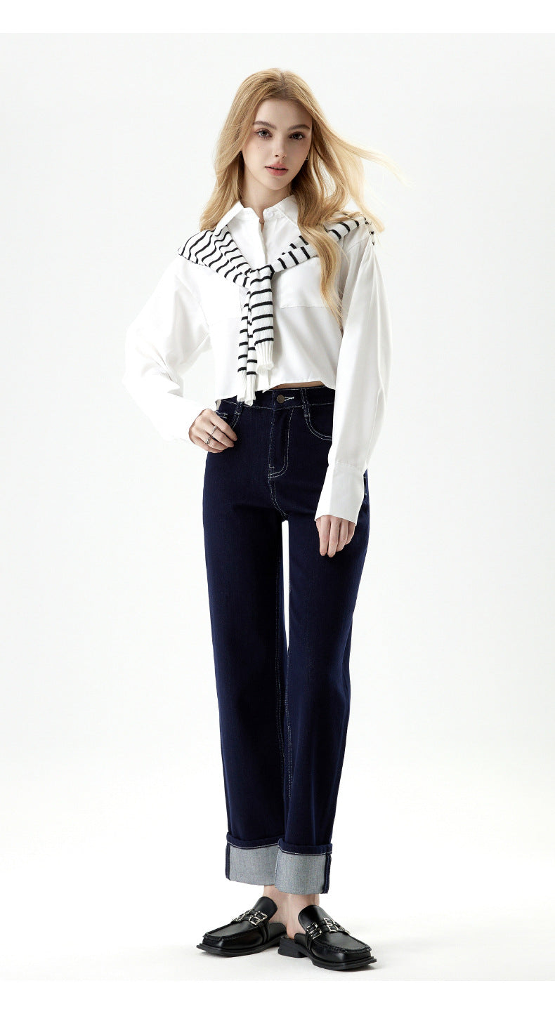 Wide-leg Jeans