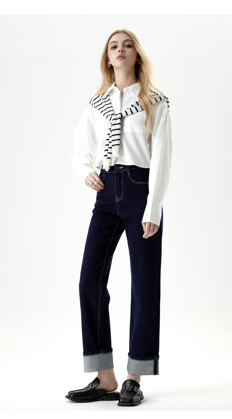 Wide-leg Jeans