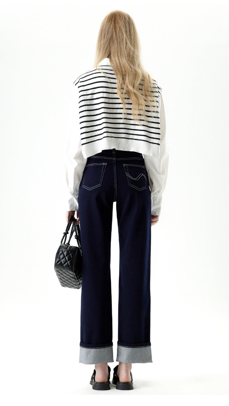 Wide-leg Jeans