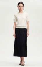 Beaded Round Neck Knit