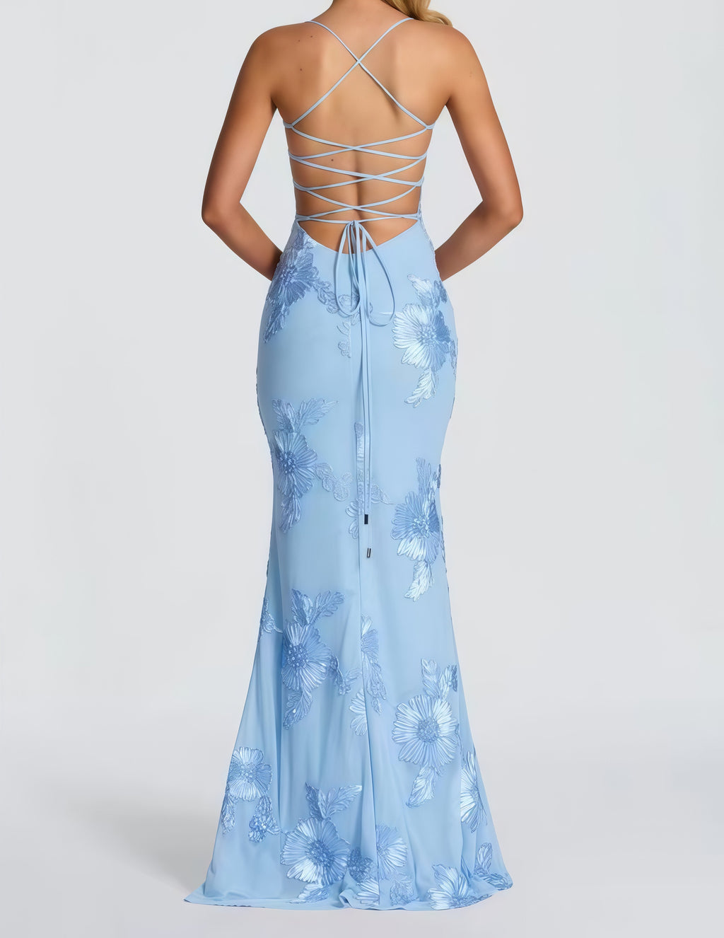 Embroidered Bodycon Dress