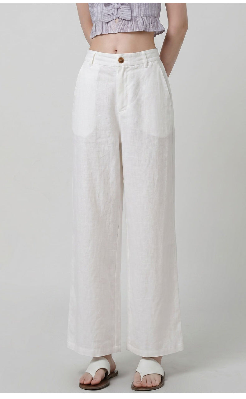 Flowing Linen Pants