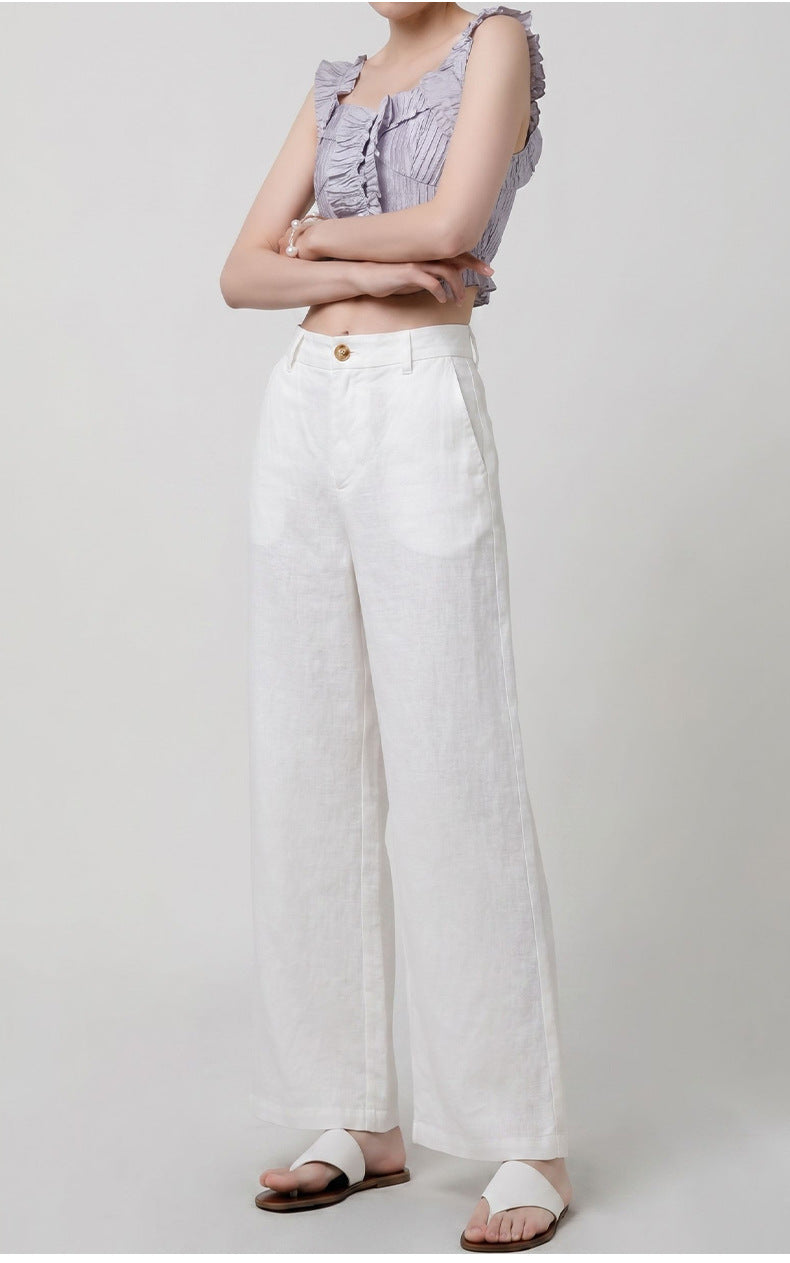 Flowing Linen Pants