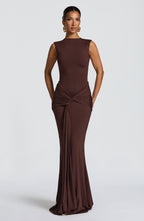 Ribbon Wrap Dress