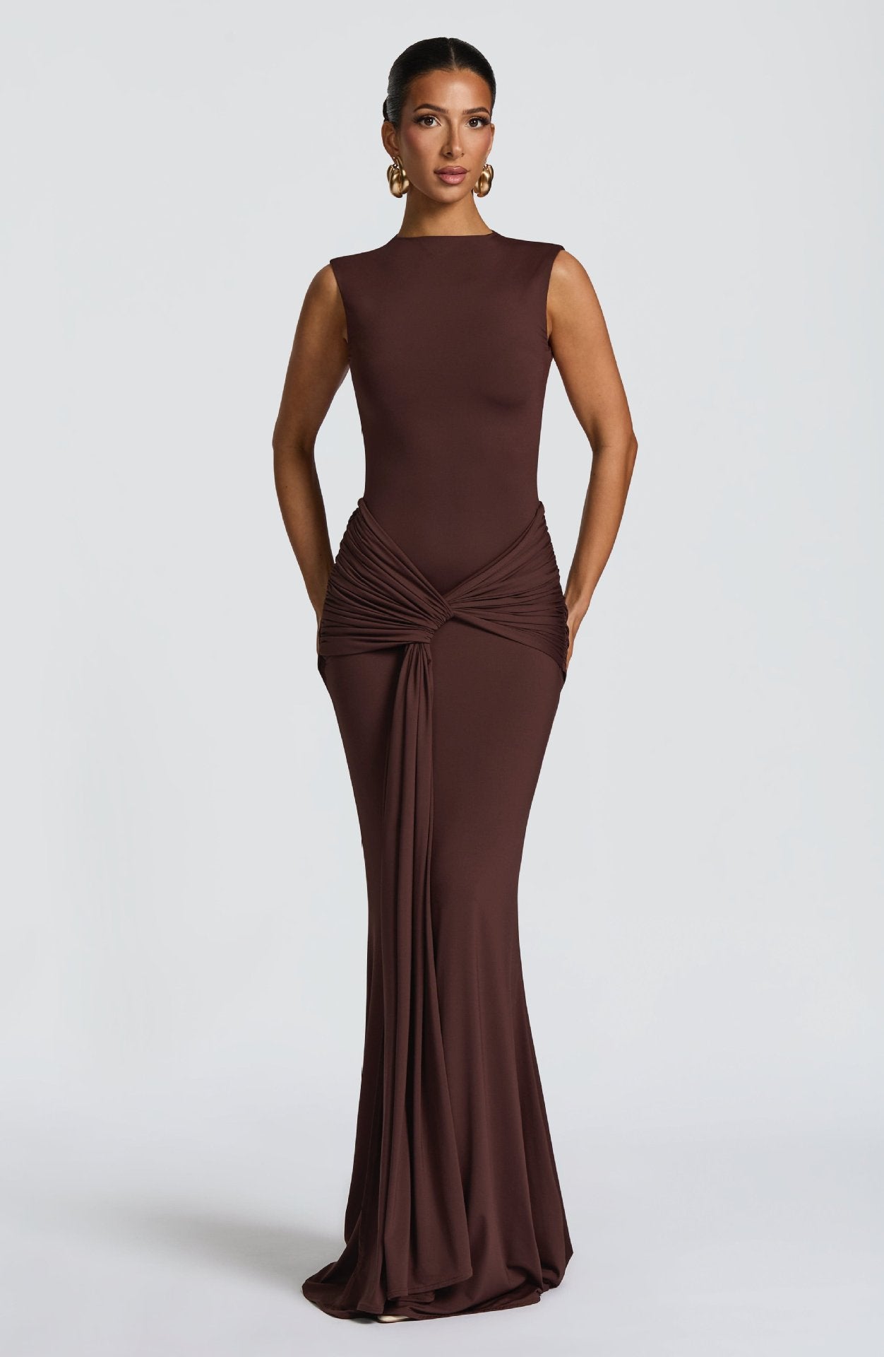 Ribbon Wrap Dress