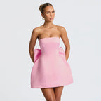 Satin Bow Dress