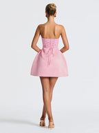 Satin Bow Dress