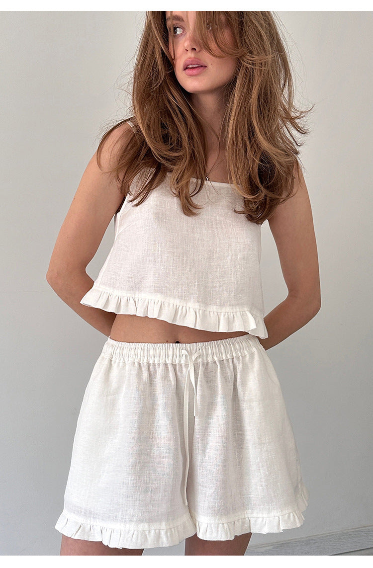 Linen Loungewear Set