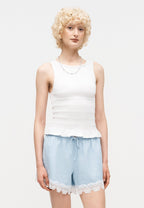 ruffle edge top