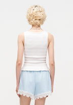 ruffle edge top