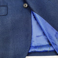 Marine Blue Birdseye Slim Fit Suit