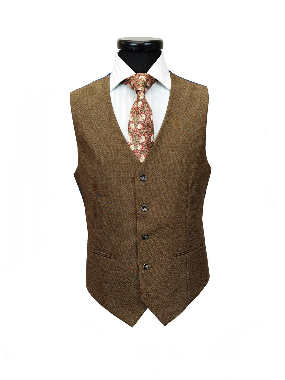 Gold Brown 3-Piece Suit