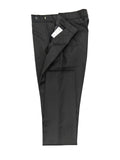 Black Double Breasted Suit with Gold Button