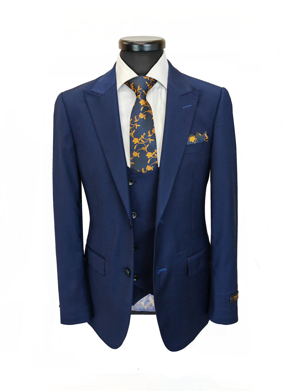 Men's 3-Piece Navy Slim Fit Suit