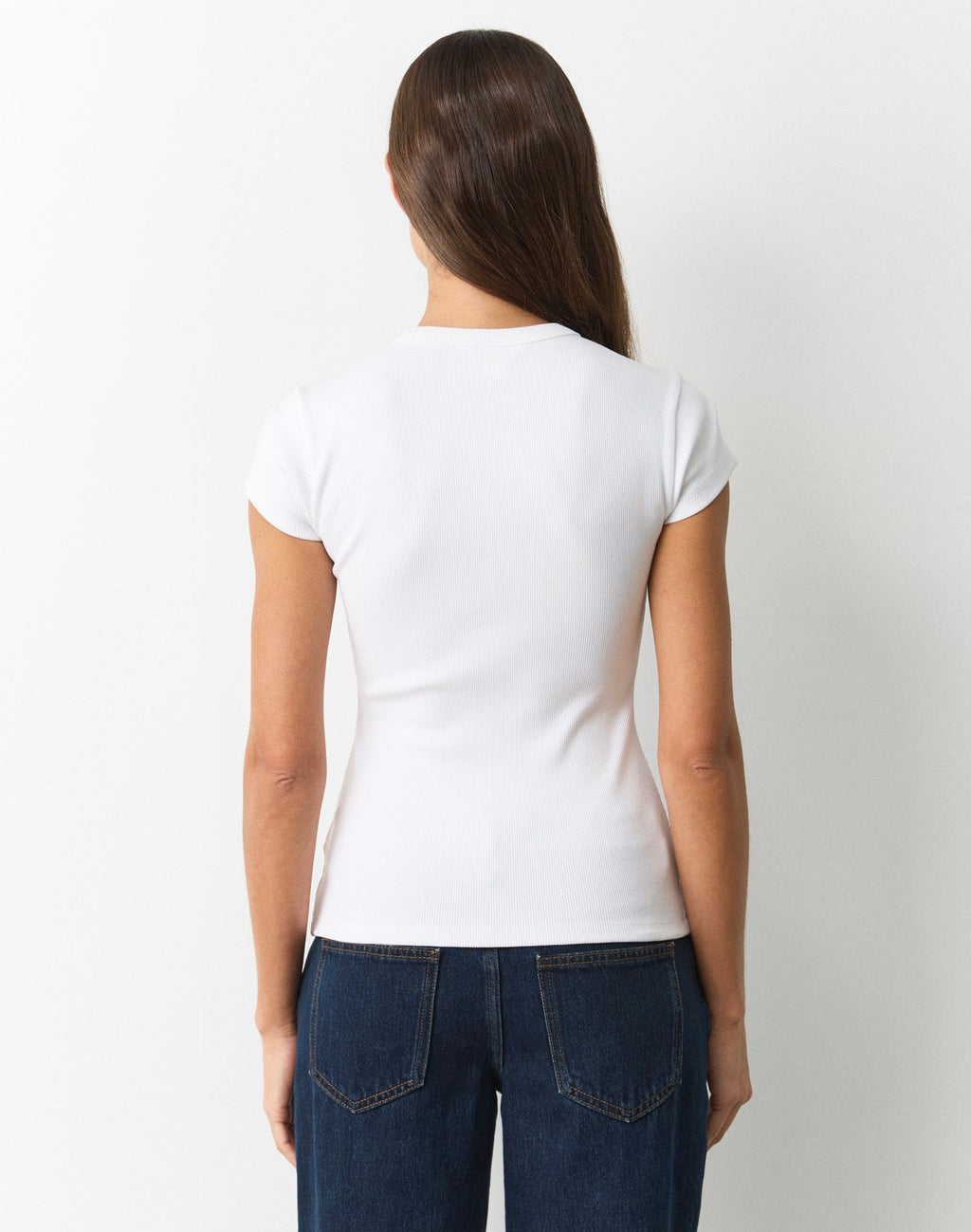 Buttoned Cardigan T-Shirt