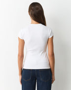 Buttoned Cardigan T-Shirt