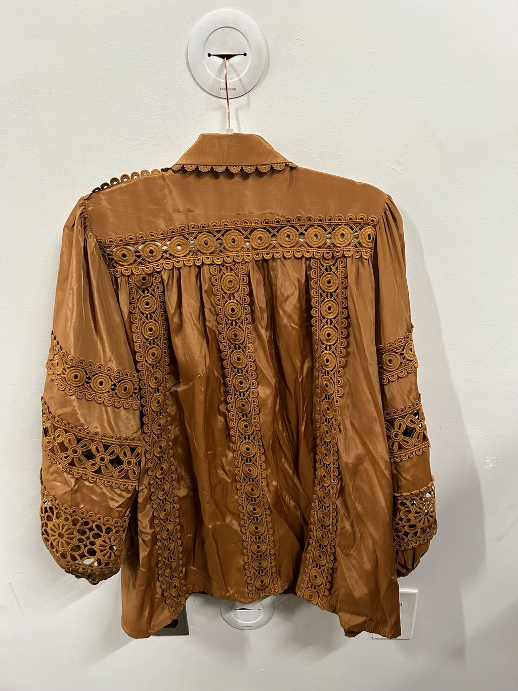 Caramel Crochet-Lace Skirt Set-2
