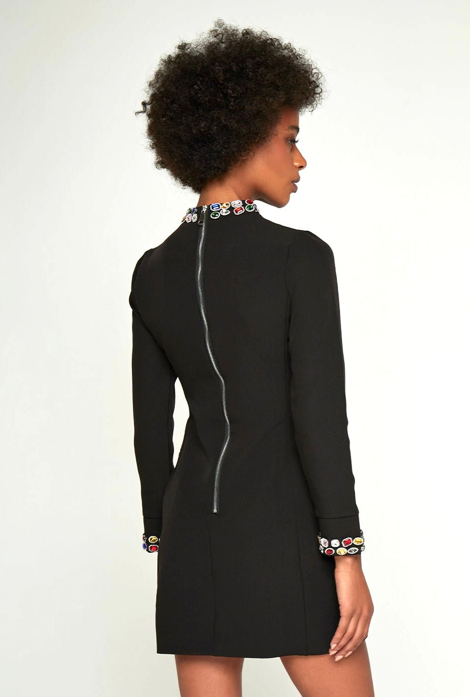 Nail bead gemstone dress